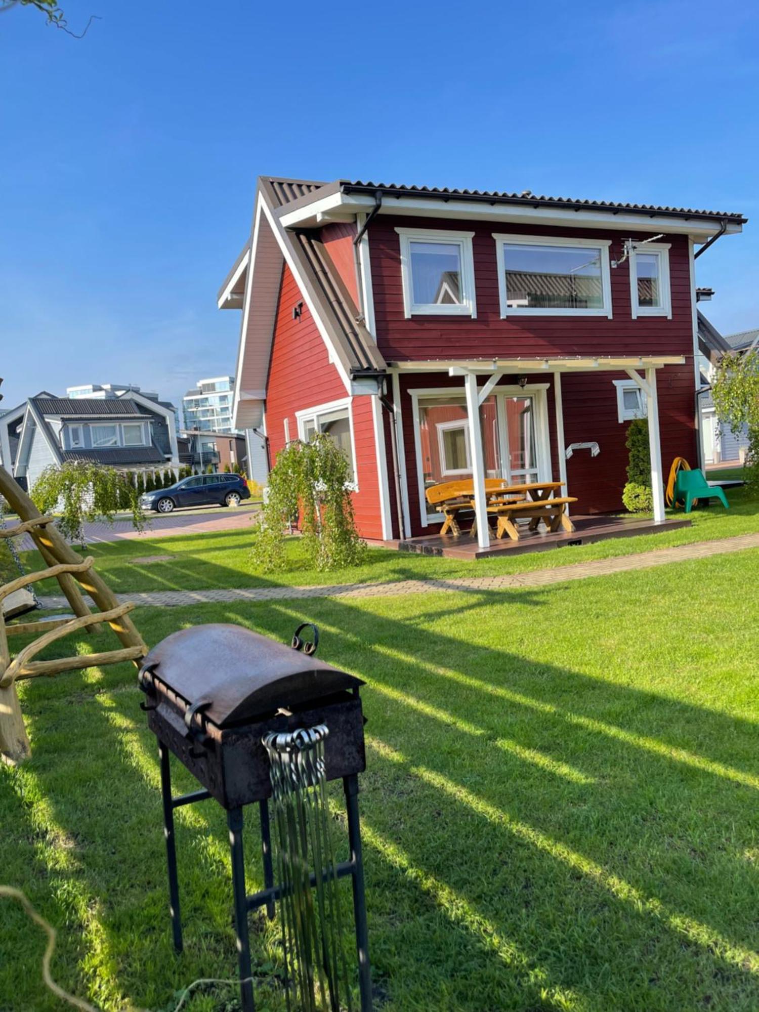 Vila Osupio Kiemelis Šventoji Exteriér fotografie