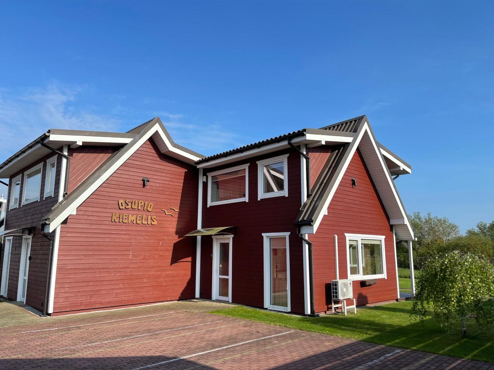 Vila Osupio Kiemelis Šventoji Exteriér fotografie