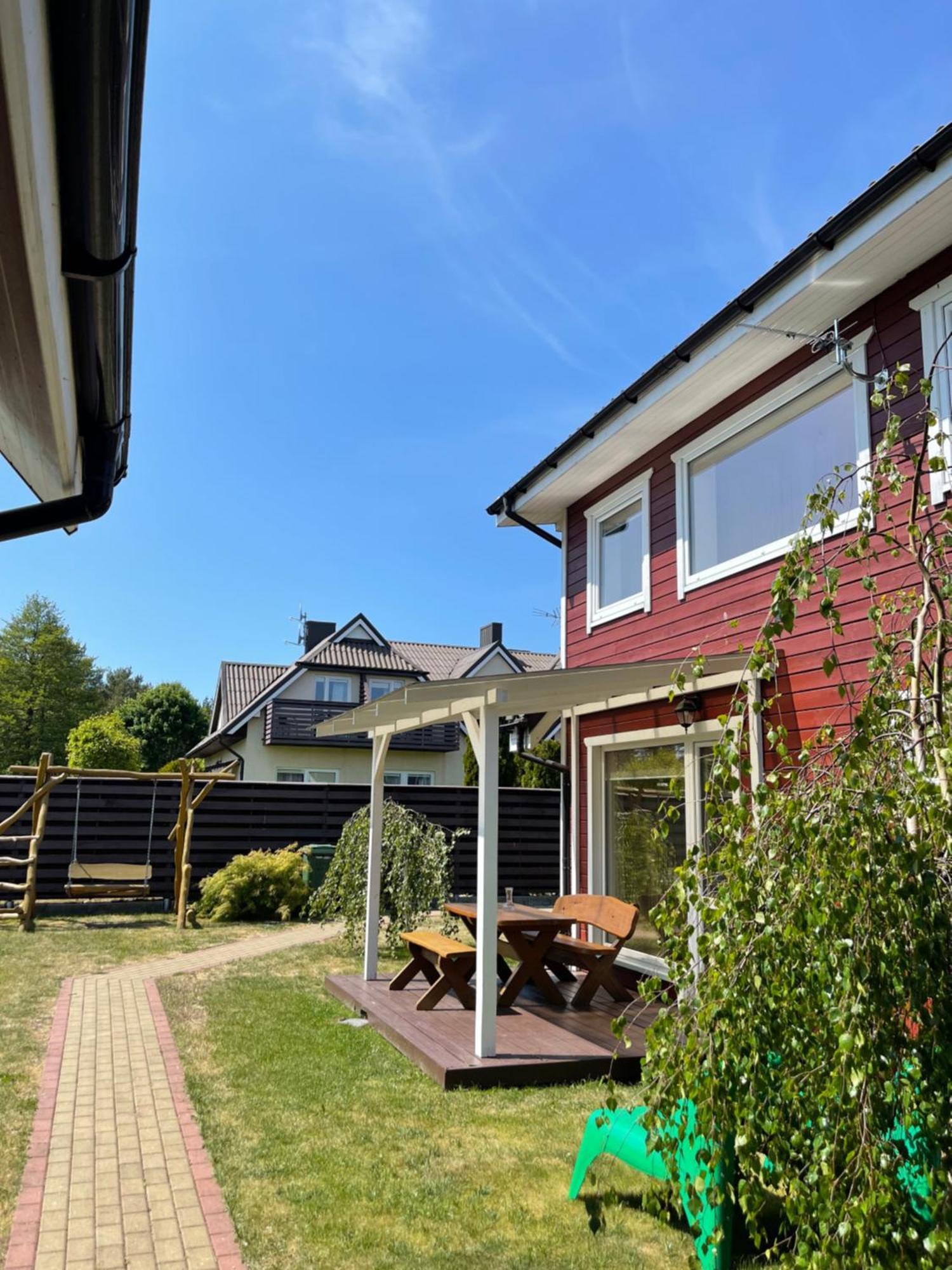 Vila Osupio Kiemelis Šventoji Exteriér fotografie